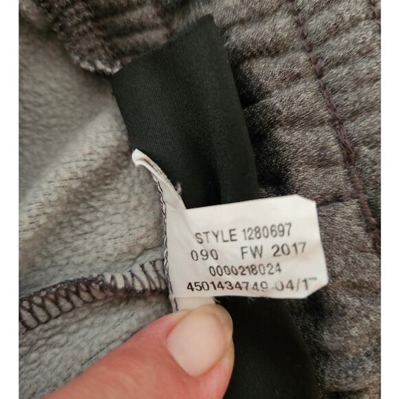 Under Armour Women's Icon Fleece Wide Leg Pants Dance Baggy Gray S - Picture 7 of 7